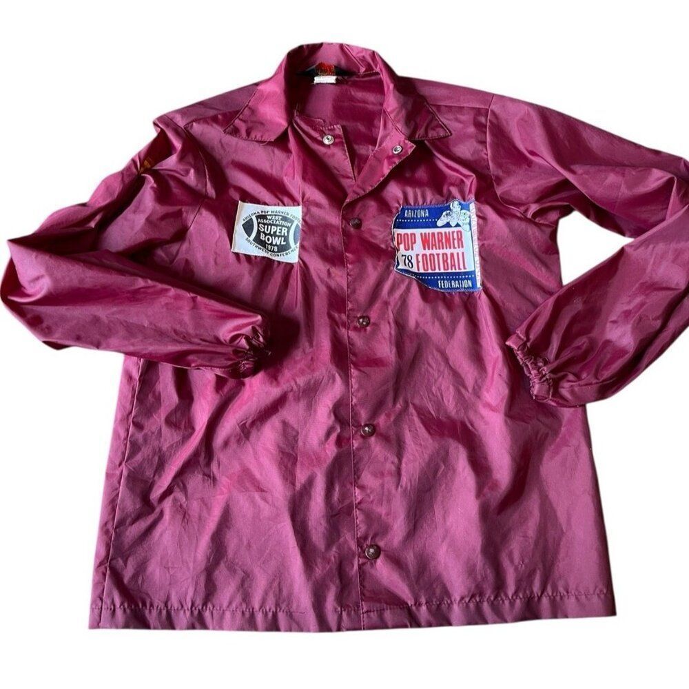 Vintage Pop Warner Football Conference Champions Windbreaker Phoenix Arizona USA
